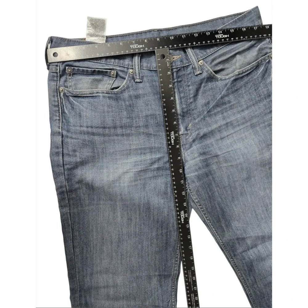 Levi's 514 Straight Fit Jeans Men's 34x34 Blue Denim Medium‎ Wash Actual 35x32